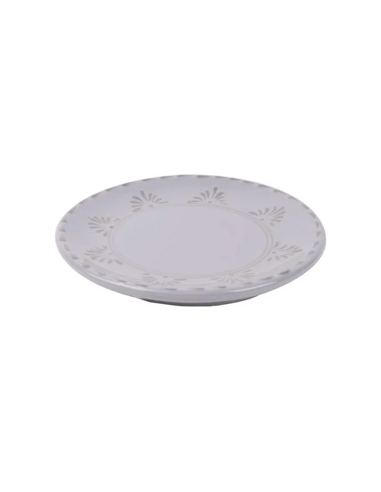 Plato para postre Lenox Marchesa blanco