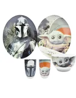 Vajilla Disney Mandalorian 12 piezas de porcelana