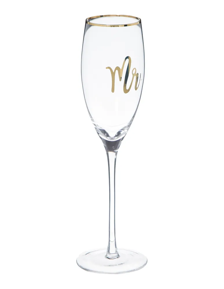 Set de copas para vino Haus Newlyweds de borosilicato 2 piezas