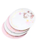 Set de platos para ensalada Haus Unicornio de porcelana