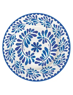 Plato para ensalada Haus Terra de porcelana