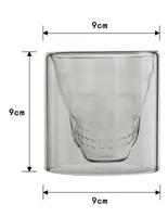 Vaso old fashion Haus Skeleton de vidrio