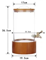 Vitrolero de vidrio Haus Terra