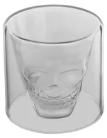 Vaso tequilero Haus Skeleton de vidrio