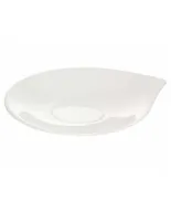 Plato para taza moka Villeroy & Boch Flow blanco