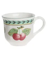 Taza moka Villeroy & Boch French Garden Fleurence 100 ml blanca