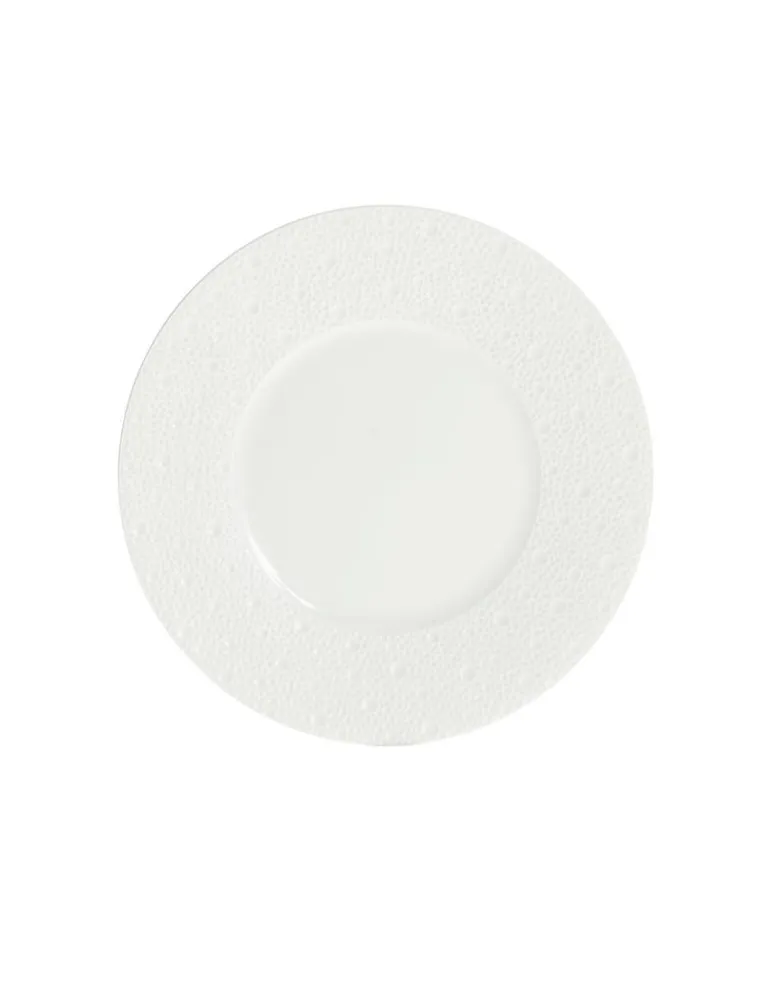 Plato para ensalada Bernardaud Ecume blanco