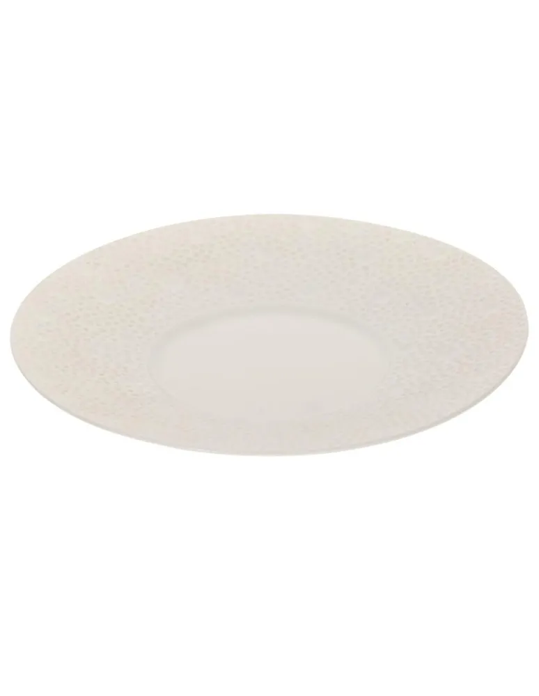 Plato para taza Bernardaud Ecume blanco