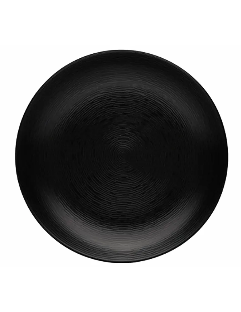 Noritake Plato para Pan Swilr Negro