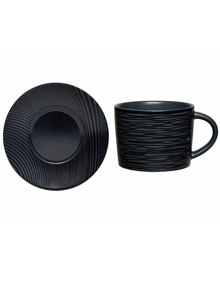 Terno Noritake 251 Mililitros Swilr negro