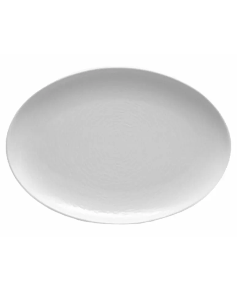 Noritake Platón Ovalado Swilr Blanco