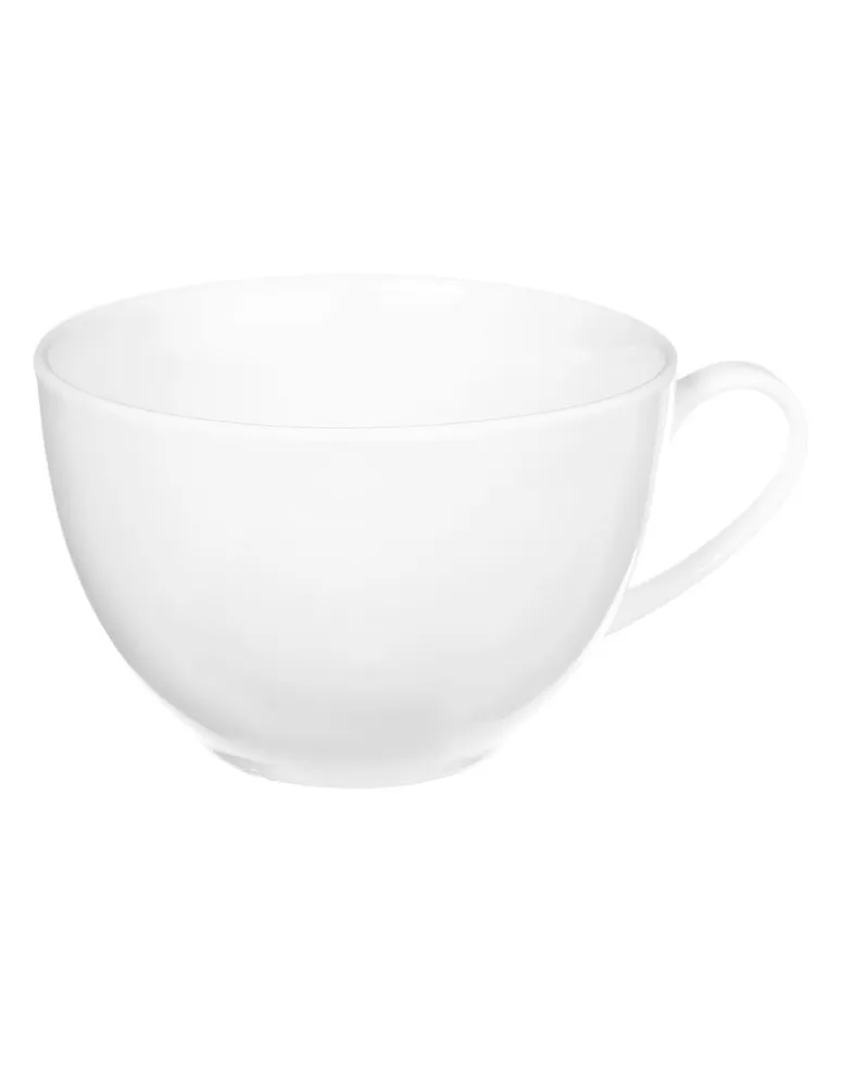 Royal Bratfford Plato y Taza Redondos Blancos