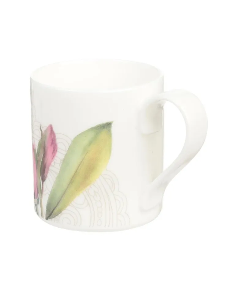 Taza para espresso Villeroy & Boch 80 Mililitros Quinsai Garden blanca