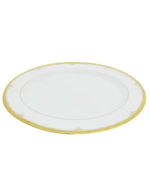 Platón Noritake Buckingham Gold blanco