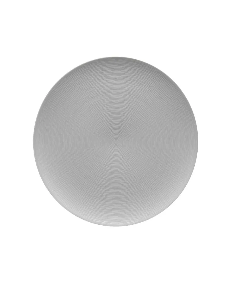 Plato base Noritake gris