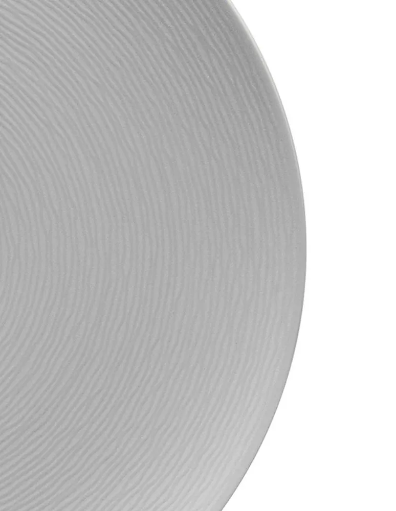 Plato base Noritake gris