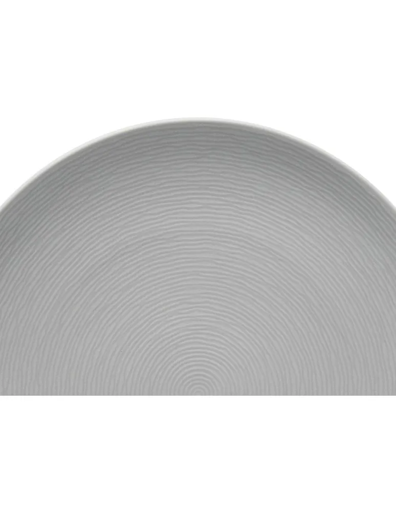 Plato trinche Noritake gris