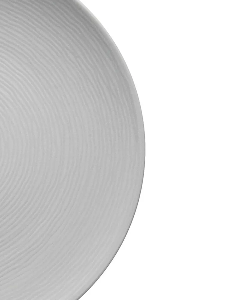 Plato para ensalada Noritake gris