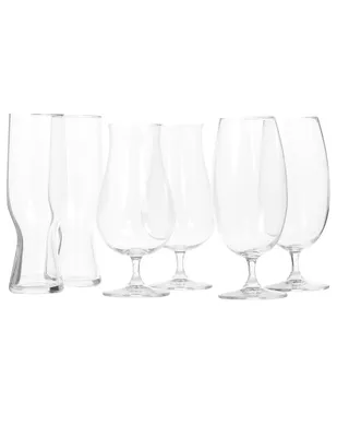 Set de 6 copas para cerveza Bohemia Beer Craft