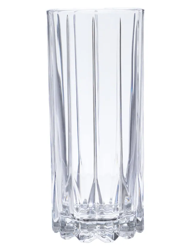 Set 12pzs Vasos Cristal Vidrio 350ml Modernos Tipo Highball