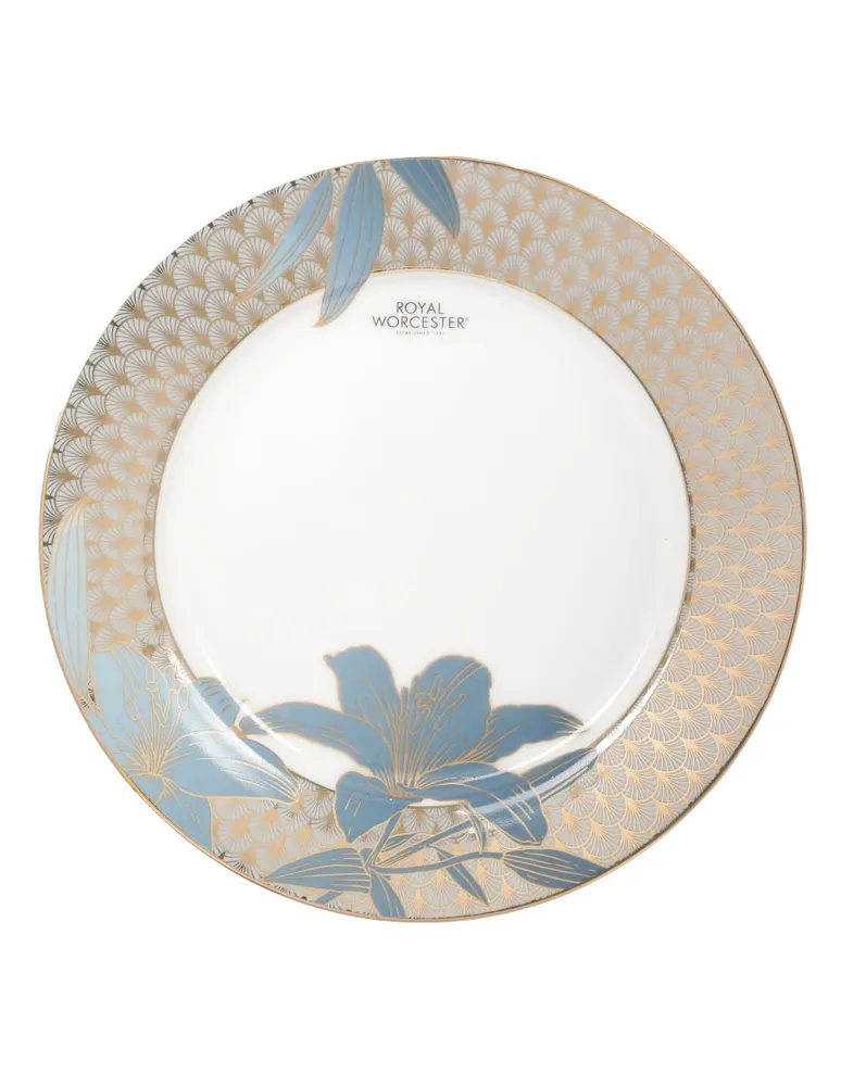 Set de 4 platos para postre Portmeirion Lily