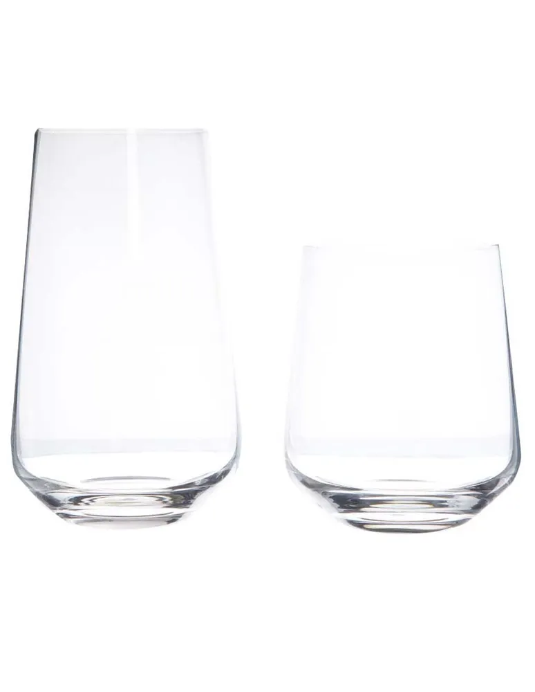 Set de vasos Bohemia Royal Crystal Blava