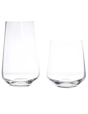 Set de vasos Bohemia Royal Crystal Blava