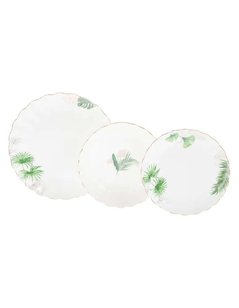 Vajilla N Narrative Exotic 20 piezas porcelana