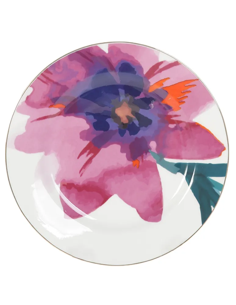 Set de 6 platos N Narrative Summer Flowers de porcelana