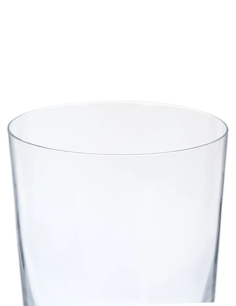 Vaso doble old fashion Krosno de vidrio