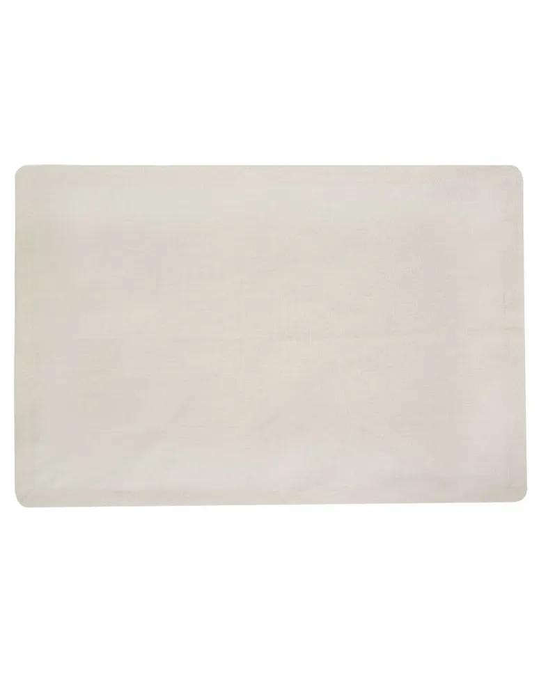 Mantel individual rectangular de lino N Narrative
