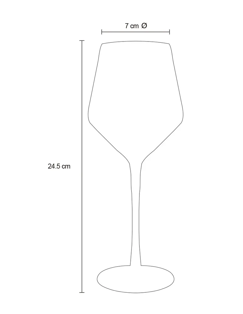 Copa para vino N Narrative Marselle de vidrio