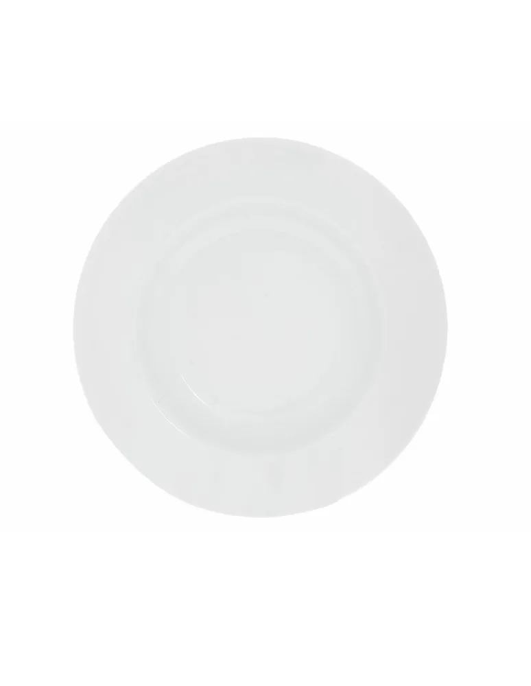 Plato para sopa Limoges blanco