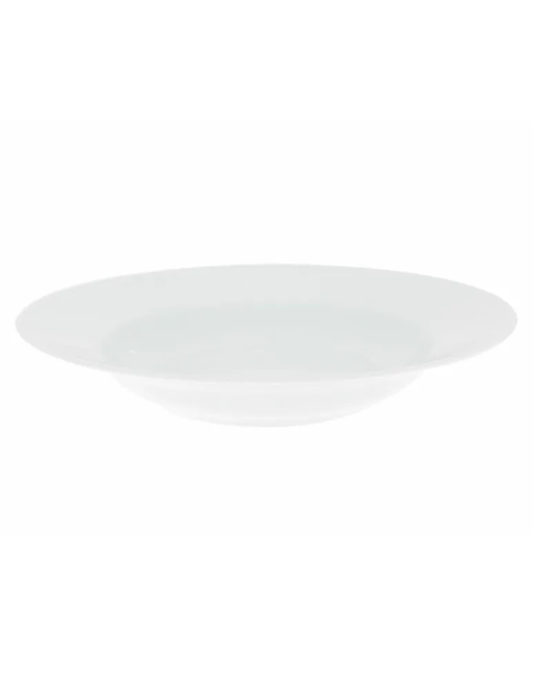 Plato para sopa Limoges blanco