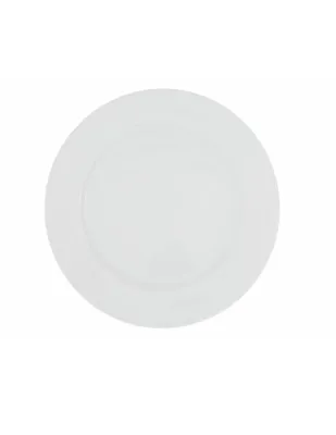 Plato Limoges blanco