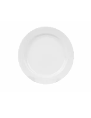 Plato para ensalada Noritake Arctic blanco