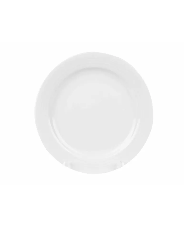 Plato trinche Noritake Artic blanco