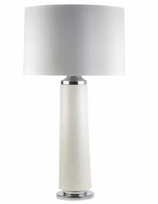 Lámpara de mesa Luzerna Stella blanca