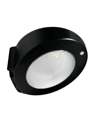 Reflector Solar LED Con Sensor Illux MS-3104 Negro 400 lm