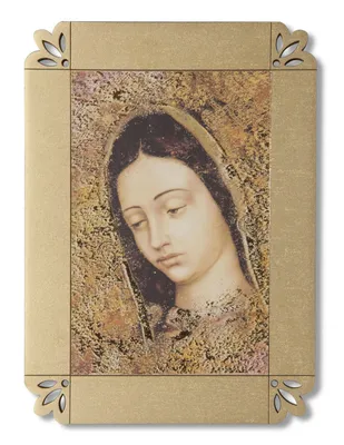 Retablo de la Virgen de Guadalupe Religioso dorado