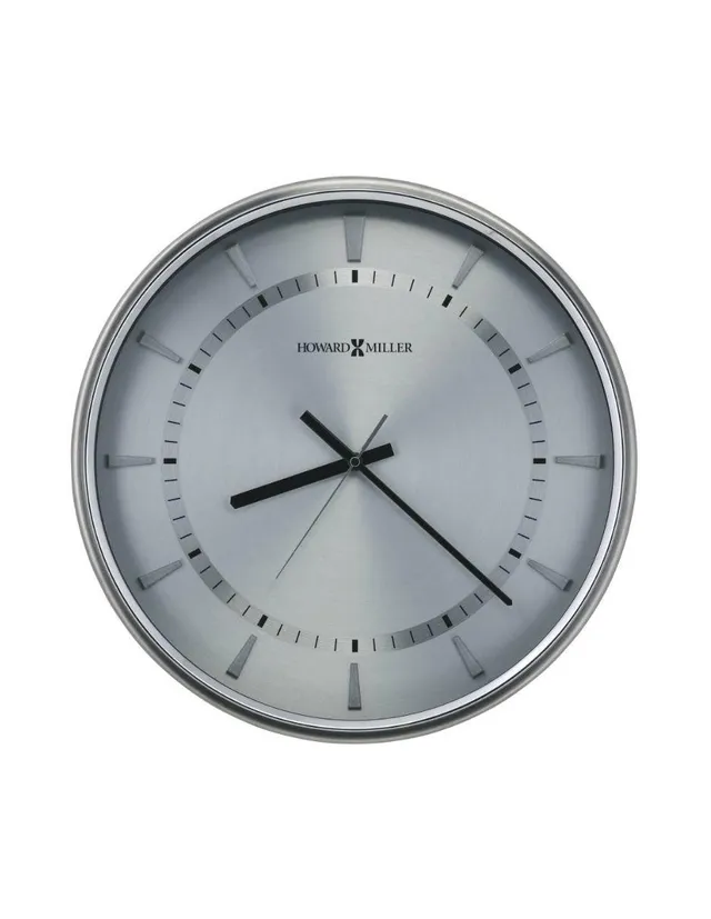 Reloj De Pared Howard Miller Color Gris Cepillado