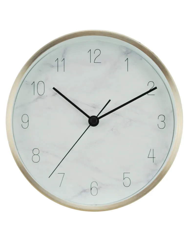 Reloj de pared Vidrio 25.4cm Día