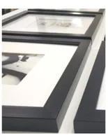 Set de 6 marcos Paspartú Frames con marialuisa y cristal