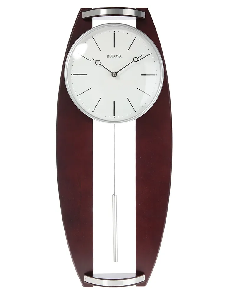 Reloj de pared Bulova Bel Air de madera