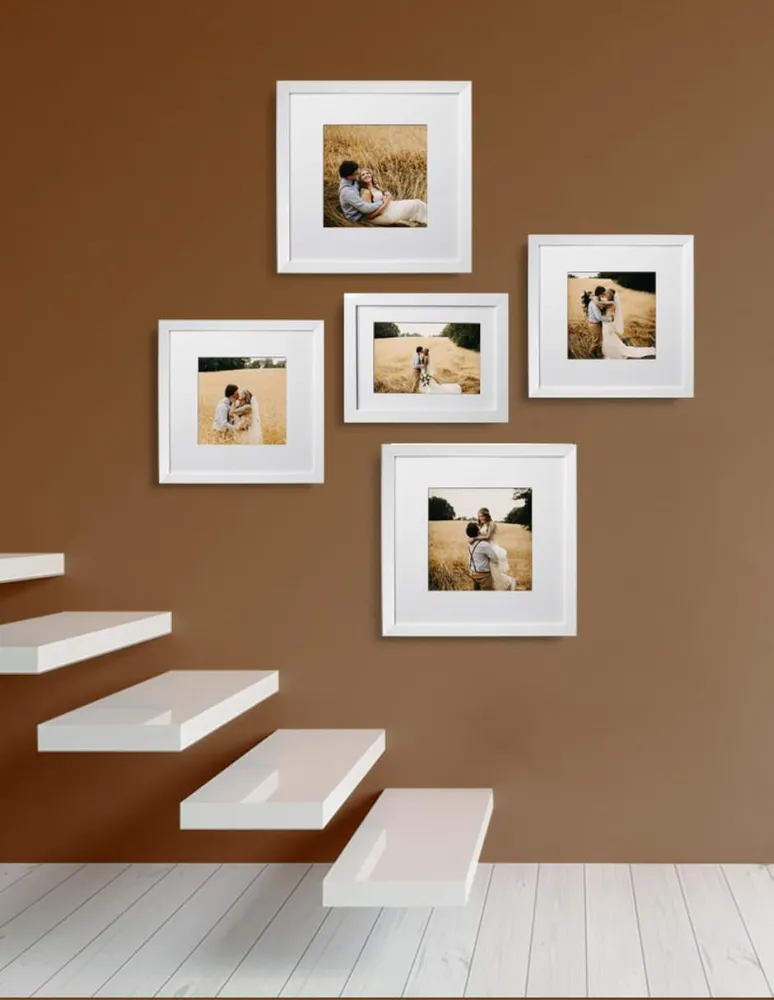 Set de marcos fotográficos de poliestireno Paspartú Frames