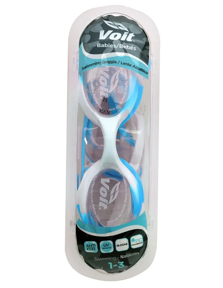 Goggles transparentes Voit para natación