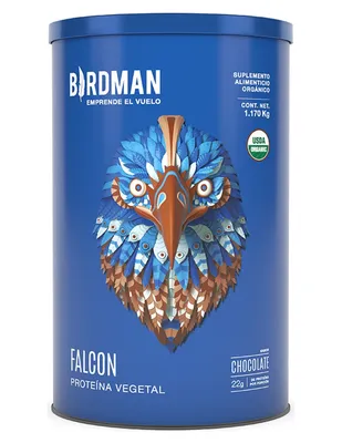 Proteína Vegetal Orgánica Birdman Falcon Protein Chocolate 1.17 kg