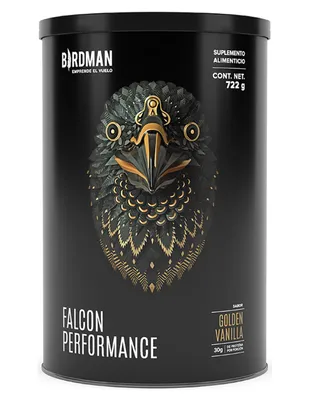 Proteína Vegetal Premium Birdman Falcon Performance Golden Vainilla 722 g
