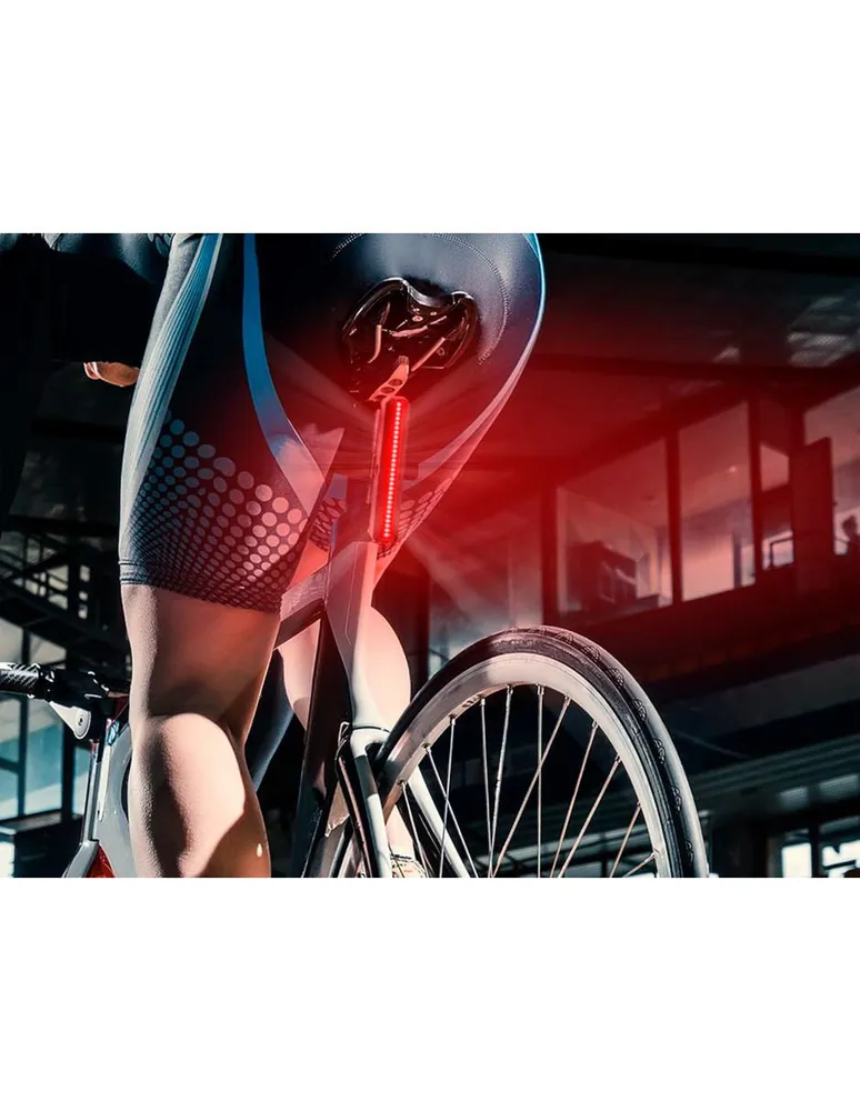 Luz Trasera para Bicicleta Recargable Impermeable Redlemon 5 Modos de Luz