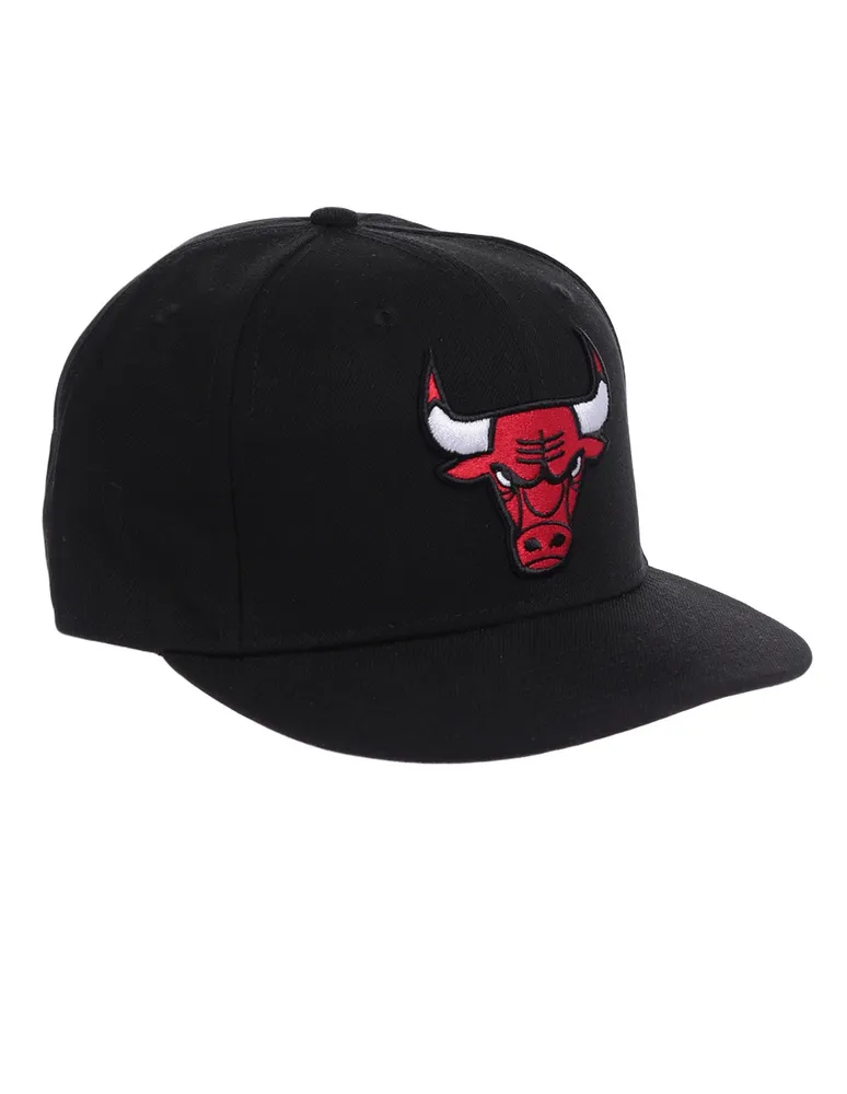 Gorra visera plana snapback New Era Chicago Bulls para hombre